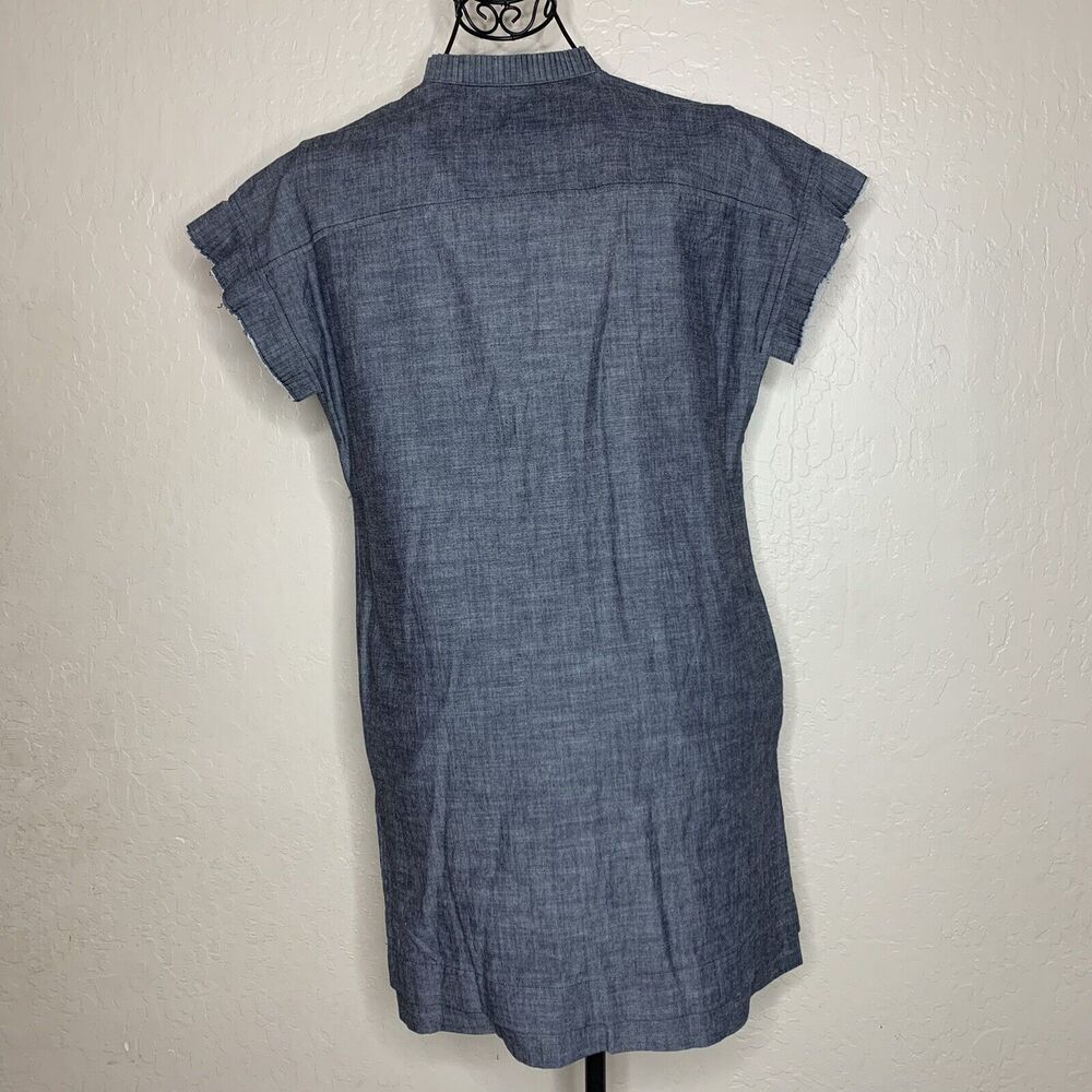 Coach Blue Chambray Short Prairie Dress Women’s Size 8 NWOT MSRP $498 - Picture 9 of 10